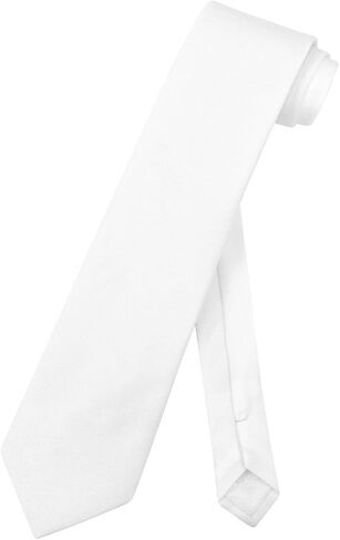 Vesuvio Napoli NeckTie Solid EXTRA LONG CORAL PINK Color Men's XL Neck Tie in Kuwait