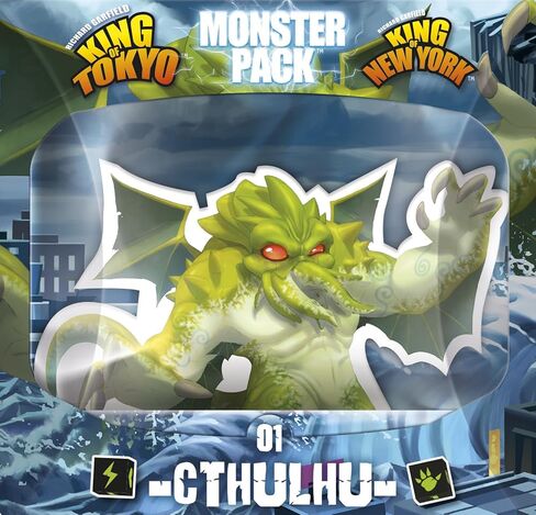 IELLO: King of Tokyo Cthulhu Monster Game Pack, Includes King of Tokyo & King of New York, 30 Minute Play Time, 2 to 6 Players, For Ages 10 and Up in Kuwait