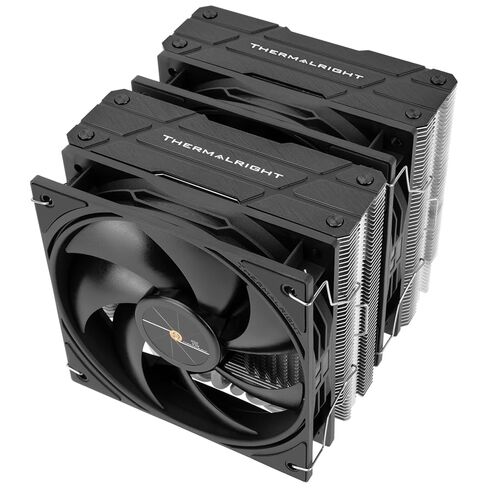 Thermalright Peerless Assassin 120 ARGB Black V3 CPU Cooler,6 Heat Pipes CPU Air Cooler,Dual TL-P12-S PWM Fans,157mm High,for Intel LGA1700/1851/1150/1151/1200/2011,AM4/AM5 in Saudi Arabia