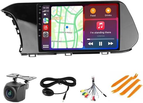 Android 13 Car Stereo Radio for Hyundai Elantra 2020-2021 ، Biorunn 9 Inch GPS Wireless Wired-Play Android Auto IPS Screen Screen in Kuwait