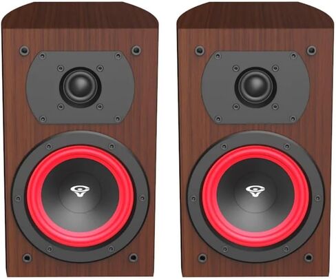 CERWIN-VEGA! Home Audio LA14 4" 2-Way Bookshelf Speakers (Expresso) in Kuwait