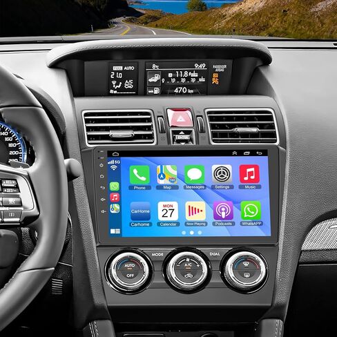 4+64GB Car Radio for Jeep Jeep Grand Cherokee WK 2008-2013 with Carplay & Android Auto, 9 inch IPS Touch Screen Android 13 Car Stereo Receiver with Voice Control Bluetooth 5.2/SWC/FM/WiFi/GPS in Saudi Arabia