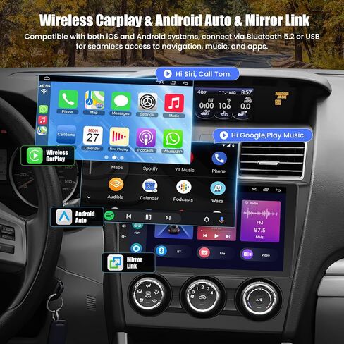 4+64GB Car Radio for Jeep Jeep Grand Cherokee WK 2008-2013 with Carplay & Android Auto, 9 inch IPS Touch Screen Android 13 Car Stereo Receiver with Voice Control Bluetooth 5.2/SWC/FM/WiFi/GPS in Saudi Arabia