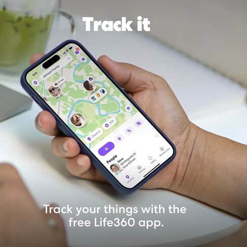 Tile by Life360 Slim - Wallet Finder ، Tracker Bluetooth ومحدد العناصر لعلامات الأمتعة ، جوازات السفر والمزيد. كل من iOS و Android متوافقان. مكتشف الهاتف. 1 حزمة (ليمون أكوا) in Kuwait