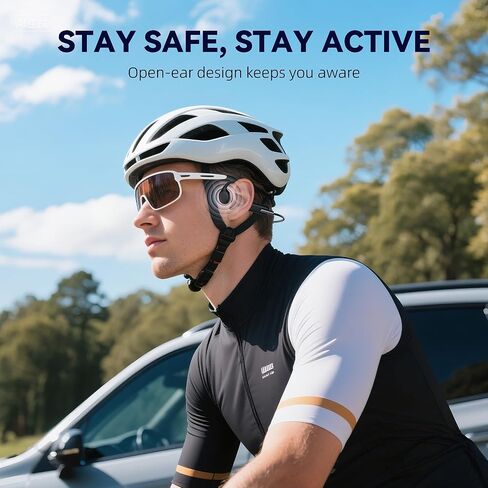 Waterproof Bone Conduction Headphones IPX8 for Swimming with 32GB MP3 Player, Bluetooth 5.3 Open-Ear Wireless Headphones for Running Cycling Gym - 8H Playtime & Fast Charging in Kuwait