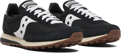 Saucony للجنسين مدرب 80 حذاء رياضة ، أسود/أبيض ، 8 نساء أمريكي in Kuwait