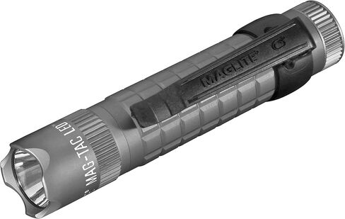 Maglite Mag-Tac LED 2-Cell CR123 Flashlight - Plain-Bezel, Urban Gray in Saudi Arabia