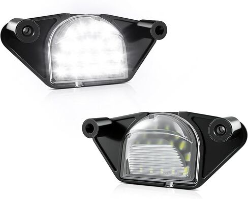 LED License Plate Lights for Chevy Corvette C4 C5 C6 Camaro Impala Monte Lumina SSR S10 Beretta Pontiac Grand Prix Firebird Buick Oldsmobile Models Tag Light in Kuwait