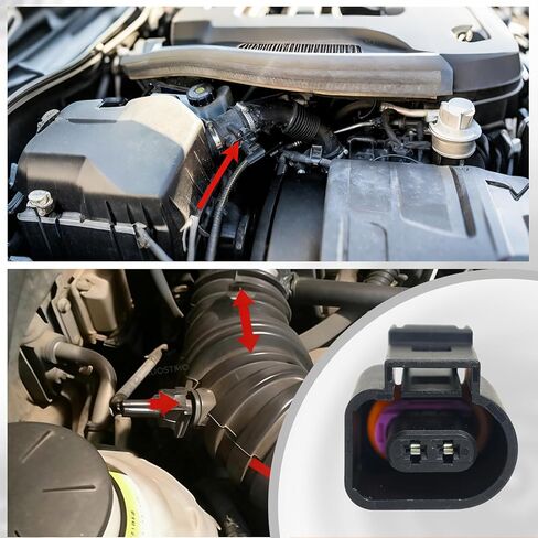 أداة ربط الأسلاك لمرسل/مستشعر درجة الحرارة - S2906: متوافقة مع موديلات Audi وBMW وPorsche وSeat وVolkswagen in Kuwait