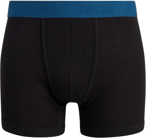 Lucky Brand Men's Boxer Briefs – 3 Pack Soft Stretch Mens Underwear with Comfort pouch - Breathable Boxers for Men (S-XXL) in Saudi Arabia