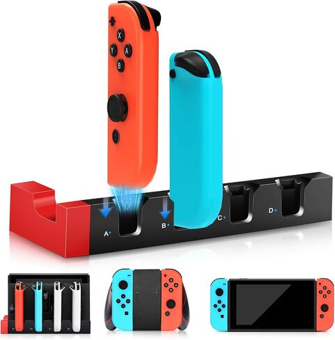 تعمل وحدة التحكم في التبديل ، وحدات تحكم التبديل اللاسلكية L/R ، مع Switch/OLED/Lite ، لا تدعم أي لعبة ألعاب عن بعد الانجراف الاستيقاظ ، لقطة شاشة ، جيررو 6 محاور ، الاهتزاز ، بطارية 600 مللي أمبير في الساعة ، بدون NFC ، رمادي in Saudi Arabia