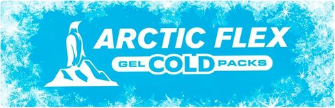 Arctic Flex Gel Replacement Packs - Gel Ice Packs Reusable for Shoulder Ice Brace - Hot and Cold Gel Pack for Injuries, Pain Relief, Swelling - Flexible Therapy Compression Wrap - Athletic, Women, Men in Kuwait