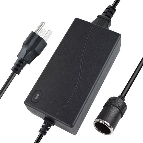 AC to DC Converter 12V 10A 120W Power Supply 110V-220V to DC 12 Volt Transformer Cigarette Lighter Socket Power Adapter for Air Compressor Car Refrigerator Car Vacuum Cleaner in Kuwait
