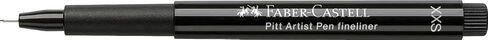 Faber-Castell Art & Graphic Pitt Artist Pen Fineliner Xxs India Ink Pen, Black, Single Pitt Pen, For Art, Craft, Drawing, Sketching, Home, School, University, Colouring in Saudi Arabia