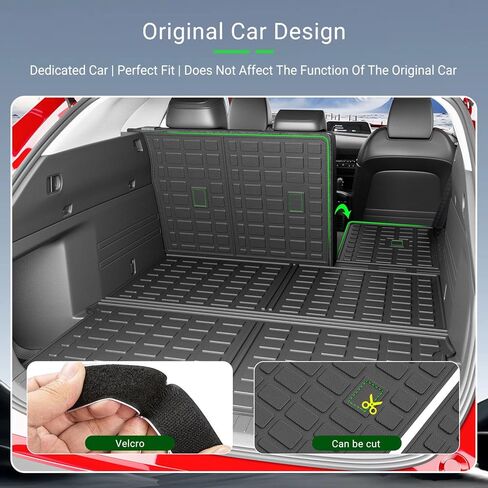 Floor Mat Compatible with 23-25 Mazda CX50 Cargo Mat Trunk Mat Backrest Mat Cargo Liner Replacement for 2023-2025 Mazda CX-50 Accessories (Cargo Mat+Backrest Mat+Floor Mat) in Kuwait