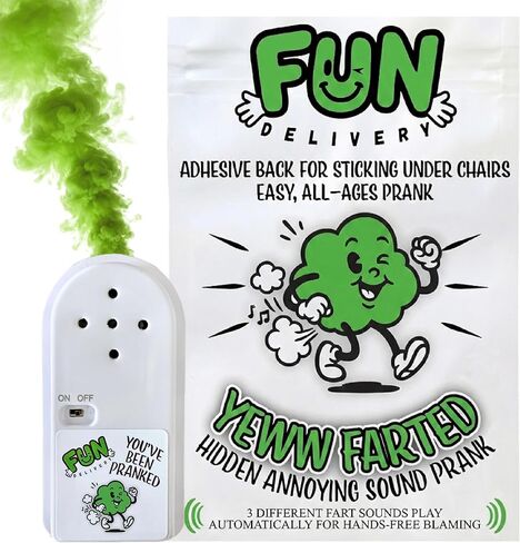 FUN delivery Meow Hear This: Hidden Cat Sound Prank Device to Prank Friends & Family – Fun Joke Toy for Parties & Offices – Perfect for Pranksters in Kuwait