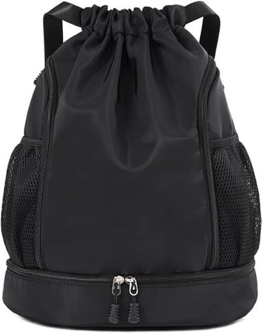 قطعة واحدة، حقيبة ظهر رياضية، حقيبة ظهر، حقيبة برباط، السباحة، الأنشطة الخارجية، اللياقة البدنية، التخييم، ركوب الدراجات، المشي لمسافات طويلة (رمادي) in Kuwait