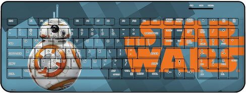 Star Wars R2-D2 Color Block Wireless USB Keyboard in Kuwait