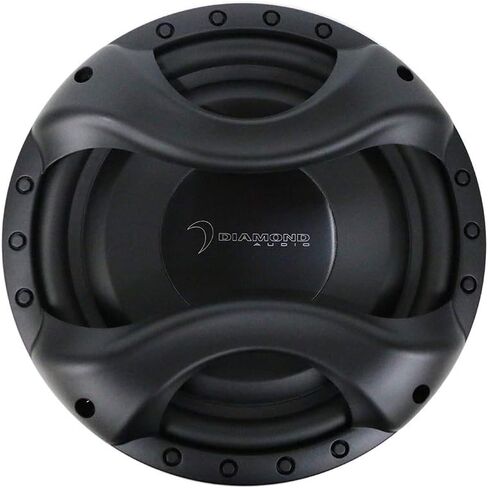 Diamond Audio DMD124SH 12" 600W Diamond Shallow Series Dual 4 Ohm Car Subwoofer in Kuwait