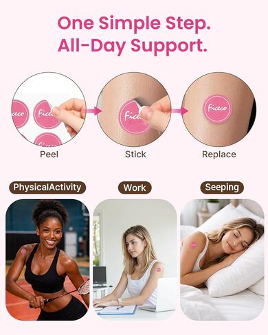 Berberine Patches Nourish & Firming 60 Pads | Easy Daily Wear | Botanical-Inspired Ingredients | Comfortable & Discreet Skin Patch for Women & Men, All Skin Types in Kuwait