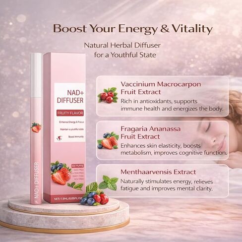 Mullein Herbal Diffuser Pen - Fruit Flavor Smokeless Inhaler for Quitting Smoking, 2 Flavors (Watermelon & Strawberry), Flavored Air Freshener for Lung Cleansing, 2 Sticks in Kuwait