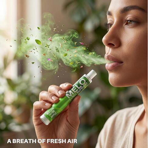 Nicotine Free Vapors Pens - Lung Detox & Cleanser Support with 600 Uses, Natural Apple, Thyme & Mullein Herbal Pen, Quit Smoking Inhaler Stick - All Natural, Healthy Inhaler in Kuwait