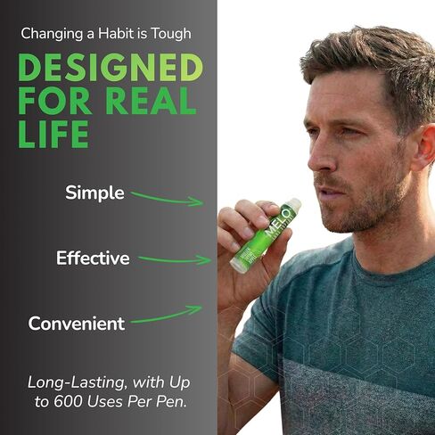 Nicotine Free Vapors Pens - Lung Detox & Cleanser Support with 600 Uses, Natural Apple, Thyme & Mullein Herbal Pen, Quit Smoking Inhaler Stick - All Natural, Healthy Inhaler in Kuwait