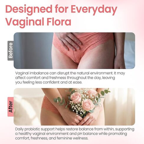 علكات البروبيوتيك المهبلية | توازن الحموضة للنساء | البريبايوتكس والبروبيوتيك للنساء | علكات الأناناس للنساء لتوازن درجة الحموضة والصحة المهبلية | التحكم في رائحة المهبل 60 علكة in Kuwait