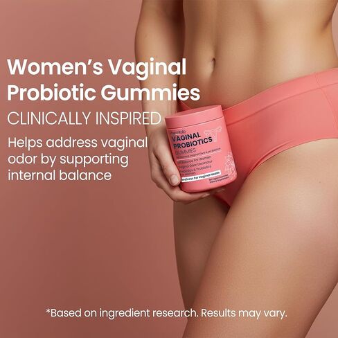 علكات البروبيوتيك المهبلية | توازن الحموضة للنساء | البريبايوتكس والبروبيوتيك للنساء | علكات الأناناس للنساء لتوازن درجة الحموضة والصحة المهبلية | التحكم في رائحة المهبل 60 علكة in Kuwait