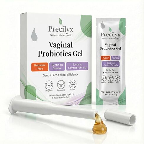 Vaginal Probiotics Intimate Care Gel for Women with Boric Acid Odor Control,Itch Relief & pH Balance Hormone-Free | BV & Yeast Infection Care | Dryness Moisturizer,7 Pre-Filled Applicators in Saudi Arabia