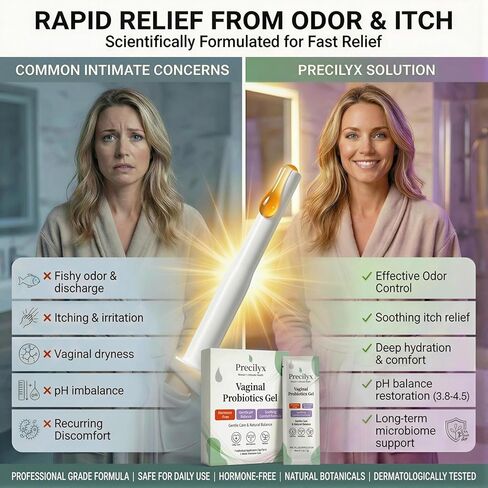 Vaginal Probiotics Intimate Care Gel for Women with Boric Acid Odor Control,Itch Relief & pH Balance Hormone-Free | BV & Yeast Infection Care | Dryness Moisturizer,7 Pre-Filled Applicators in Saudi Arabia