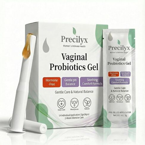 Vaginal Probiotics Intimate Care Gel for Women with Boric Acid Odor Control,Itch Relief & pH Balance Hormone-Free | BV & Yeast Infection Care | Dryness Moisturizer,7 Pre-Filled Applicators in Saudi Arabia