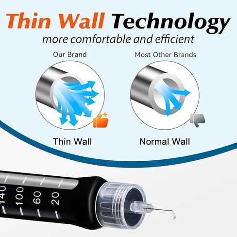 Pen Tips 32G x 4mm, Universal Fit, 100/bx, Sterile, Comfortable in Kuwait