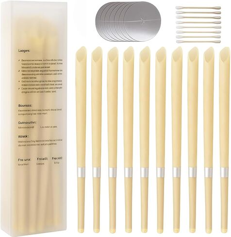 Ear Cleaning and Ear Wax Removal Kit - 10pcs Set - Convenient to Use in Kuwait
