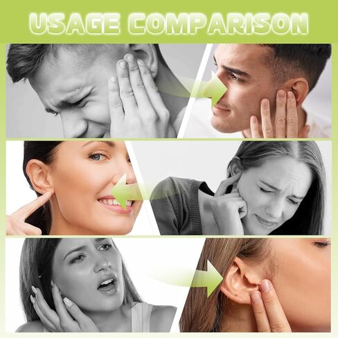 Tinnitus Relief for Ringing Ears, Effective Ear Ringing Relief Drops, Natural Herbal Tinnitus Treatment for Ear Clicking Buzzing, Improving Hearing for Unisex Adult, 60ml in Kuwait