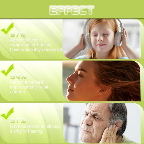 Tinnitus Relief for Ringing Ears, Effective Ear Ringing Relief Drops, Natural Herbal Tinnitus Treatment for Ear Clicking Buzzing, Improving Hearing for Unisex Adult, 60ml in Kuwait