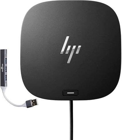 HP USB-C Essential Dock G5 (1 SuperSpeed USB Type-C; 2 USB Type-A; 1 Audio Jack; 2 DisplayPort 1.4; 1 HDMI 2.0; 1 RJ-45; 2 SuperSpeed USB Type-A (Charging)) Bundle with Dockztorm Dock in Saudi Arabia