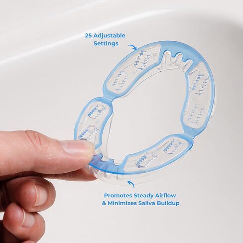 QuietLab Pro Anti-Snoring Mouthpiece - Adjustable Snoring Mouth Guard, Orthodontist Designed, No Boiling Required - BPA-Free Medical Grade - Designed for Nighttime Snoring Control in Kuwait