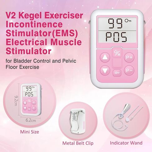 Everyway Incontinence Stimulation System - iStim V2 Kegel Trainer Incontinence Stimulator for Bladder Control & Pelvic Floor Muscle Therapy for Women in Kuwait