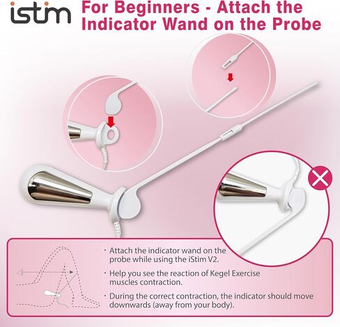 Everyway Incontinence Stimulation System - iStim V2 Kegel Trainer Incontinence Stimulator for Bladder Control & Pelvic Floor Muscle Therapy for Women in Kuwait