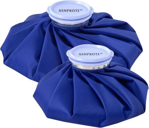 أكياس الثلج، عبوات ثلج للإصابات، أكياس ثلج قابلة لإعادة الاستخدام، عبوة ثلج قابلة لإعادة الملء، زجاجة ماء ساخن، حقيبة ماء ساخن لتخفيف آلام رأس الركبة واليد والوجه، ضغط بارد ساخن، عبوتين (9 بوصات و11 بوصة) in Kuwait