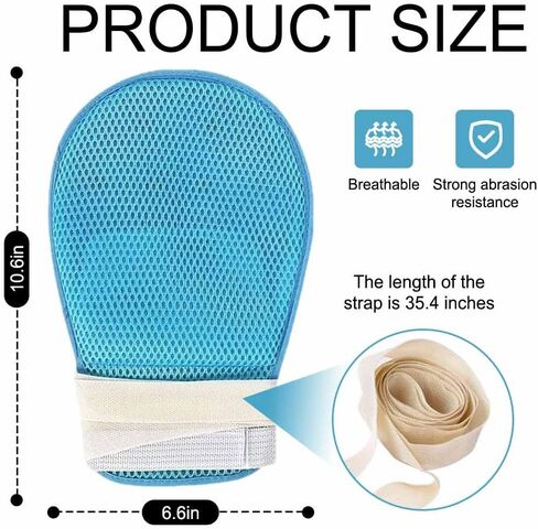 قفازات مضادة للخدش للمرضى المسنين، عبوة من قطعتين، قفازات تقييد الخرف قابلة للتنفس، قفازات تقييد الرعاية in Kuwait