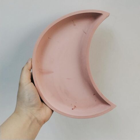 Wehous Heart Shape Tray Resin Concrete Mold, Valentine Silicone Molds for Epoxy Resin, Love Heart Tray Container Trinket Dish Plate Mold Candle Holder Storage Molds for DIY Art Craft Home Decor in Kuwait