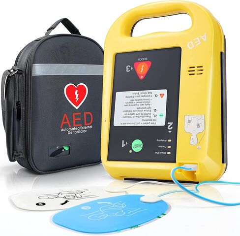 مزيل رجفان القلب AED معدات الطوارئ المحمولة المنزلية مزيل رجفان القلب الخارجي التلقائي in Kuwait
