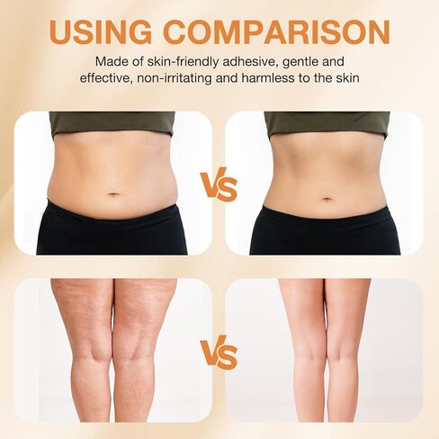 Invisible Body Lifting Patches for Legs/Abdomen/Buttocks & Arms Skin Tightening Waterproof Tape Sagging Skin Tape for Women Say Goodbye to Sagging Skin 2026 New Transparent Anti-Friction Patch 20PS in Kuwait