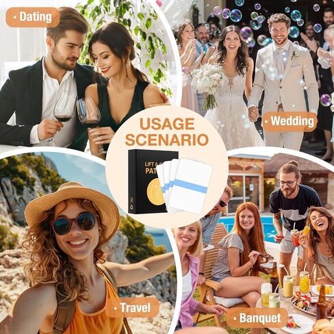 Invisible Body Lifting Patches for Legs/Abdomen/Buttocks & Arms Skin Tightening Waterproof Tape Sagging Skin Tape for Women Say Goodbye to Sagging Skin 2026 New Transparent Anti-Friction Patch 20PS in Kuwait