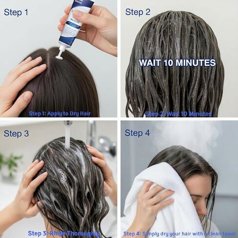 Ivermectin Lotion 0.5% Lice Treatment (4 Fl Oz) Fast-Acting 10-Minute Single Use, Solution for Head Lice & Eggs, No Nit Combing Required, Adults & Kids 6 Months+ in Kuwait