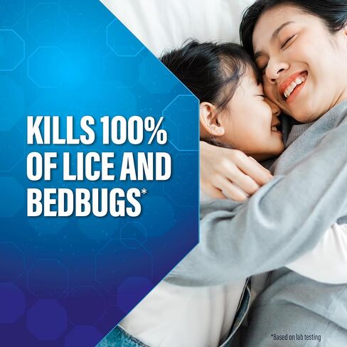 بخاخ التحكم المنزلي سوبر ماكس لعلاج القمل من ريد، يقتل القمل الشديد والبق وعث الغبار على المراتب والأثاث والديكورات الداخلية للسيارة وغيرها من العناصر غير القابلة للغسل، علبة رش 5 أونصة in Kuwait
