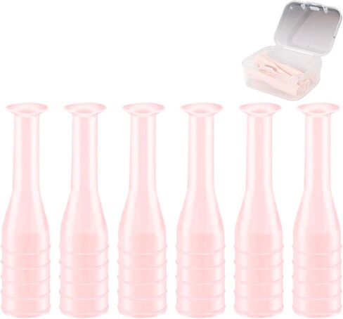 6PCS Hard Contact Lens Remover Tool with Storage Box Eye Care Inserts Removes Reusable Suction Cup Remover Contact Plunger Eye Contact Remover for RGP/OK/Hard Lenses in Kuwait