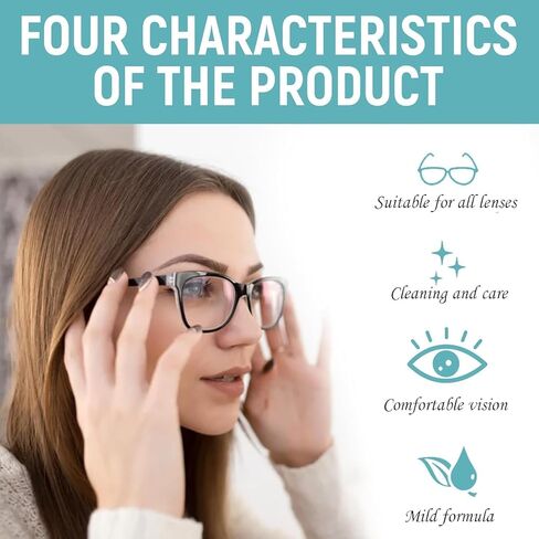 2PCS Lens Scratch Remover Spray,Scratch Repair Tools for Eyeglass and Sunglasses,with Cleaning Lense and Removing Screen Scratch,Glasses Polishing Cleaning Fluids Kits in Kuwait